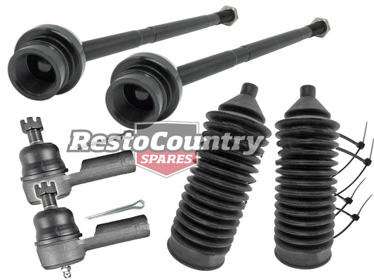 Holden Torana Steering Rack + Rod End + Boot Kit LH 275mm Long Left +Right steer - kFERK-64