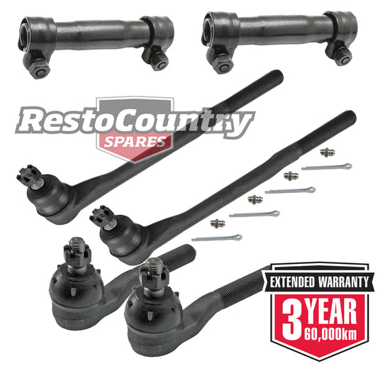Ford Tie Rod End + Adjuster Sleeve Kit INNER + OUTER 7/16 Stud XR XT XW ZA ZB - kFERK-67