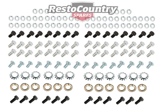 Holden FRONT + REAR Door Hinge Fitting Bolt Kit LEFT + RIGHT FB EK - kFK1008A-9