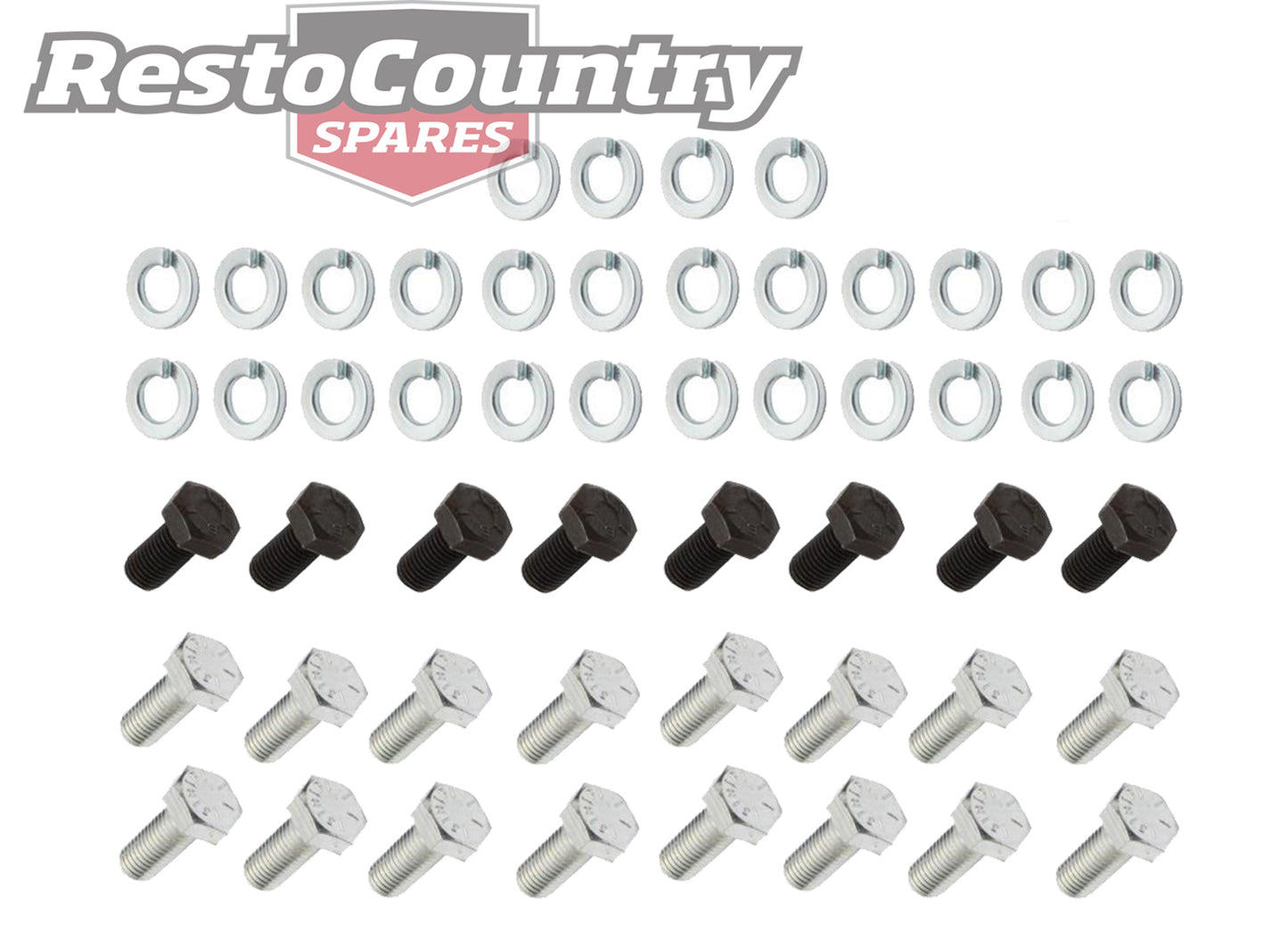 Holden Front Door Hinge Fitting Bolt Kit FB EK 2x Doors Left + Right - kFK1008Ax2