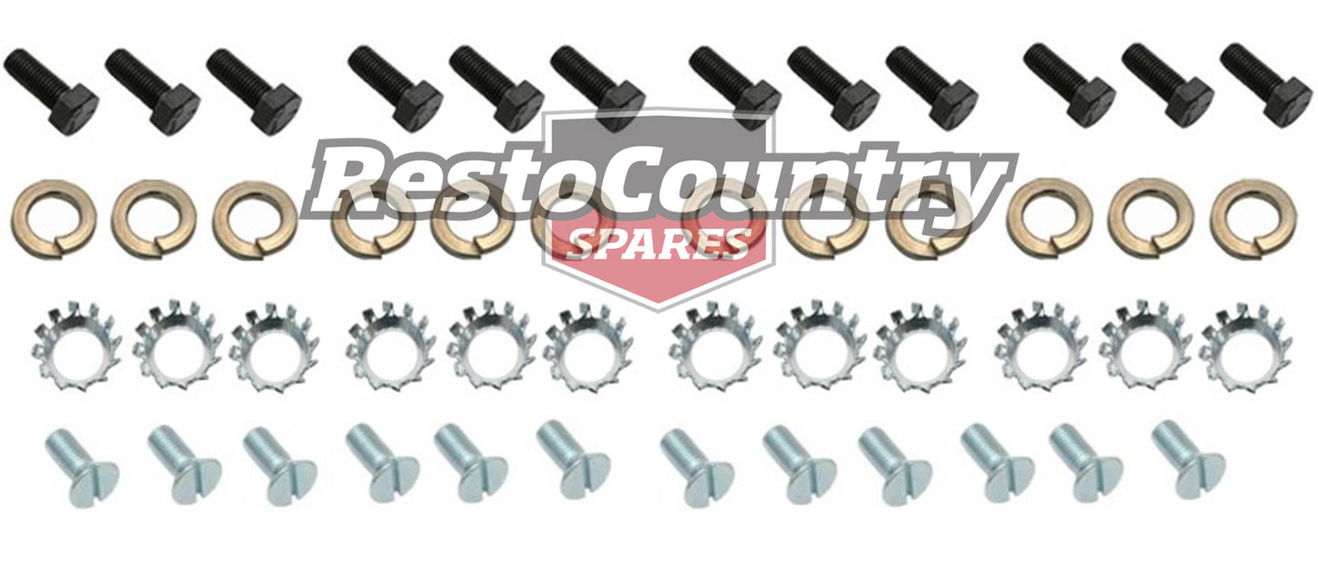 Holden REAR Door Hinge Fitting Bolt Kit FB EK x2 LEFT + RIGHT Resto Country - kFK1009x2