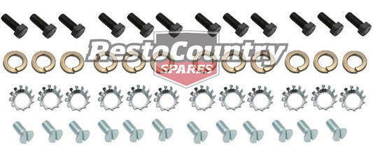 Holden REAR Door Hinge Fitting Bolt Kit FB EK x2 LEFT + RIGHT Resto Country - kFK1009x2