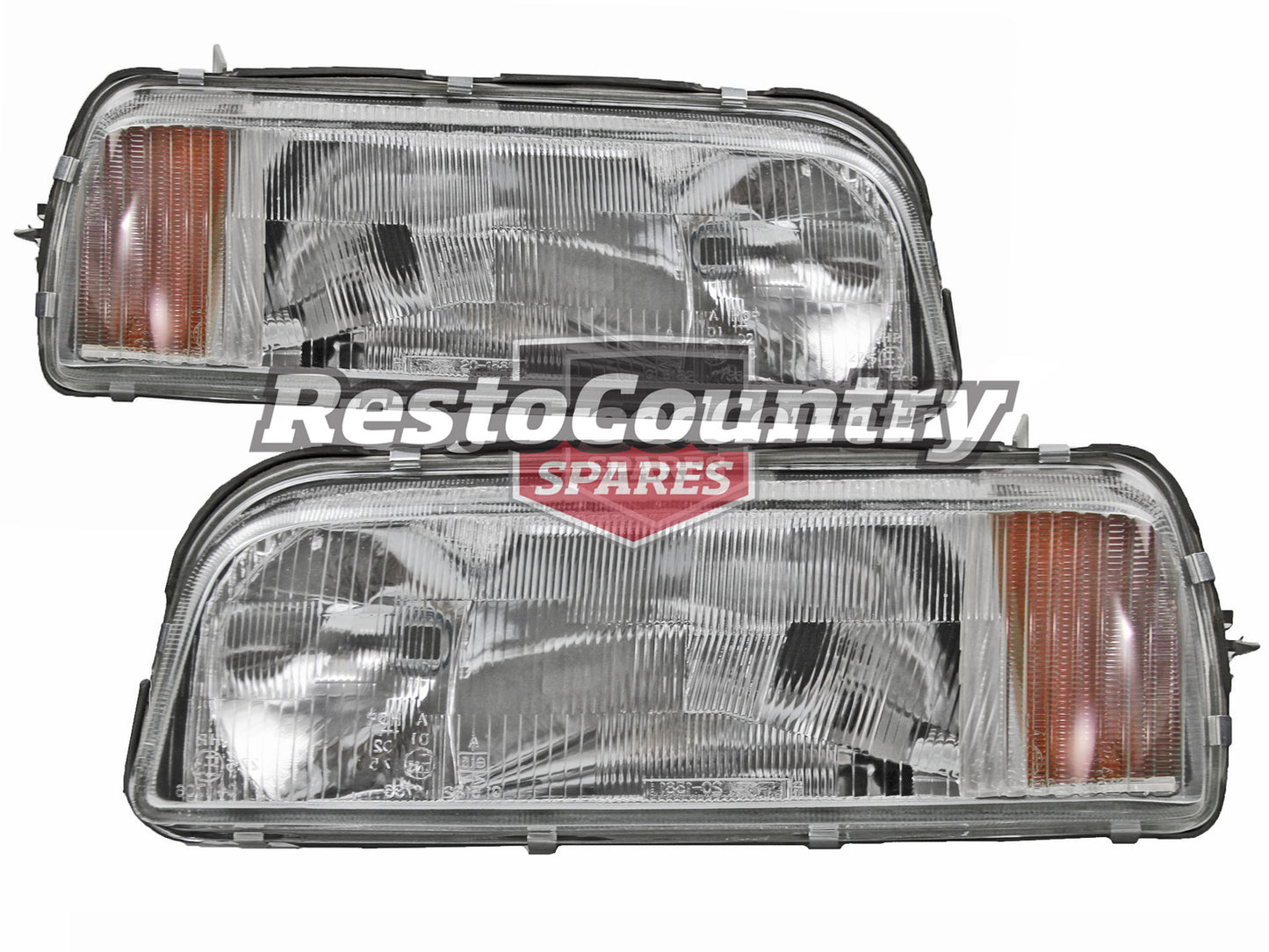 Ford Clear Headlight PAIR XF Falcon Fairmont Fairlane Sedan Wagon + XG Ute NEW - kFXF4500NEL-R