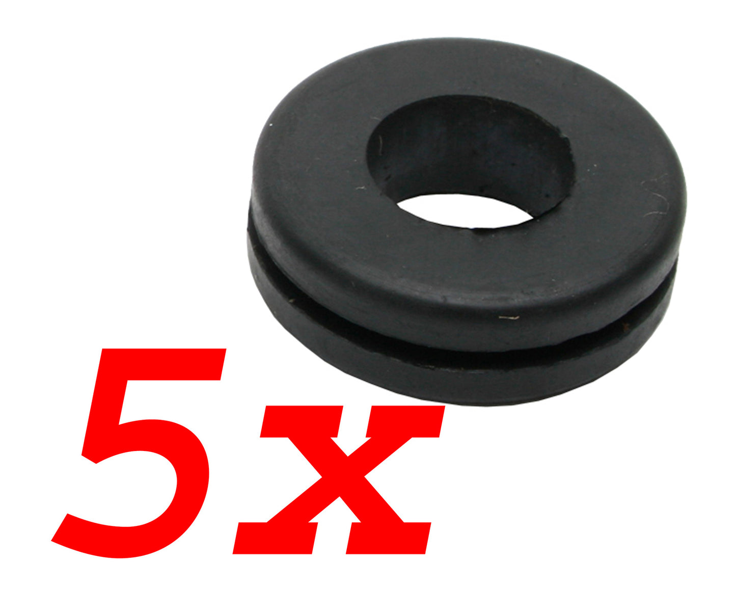 Universal Cable / Wringing Grommet Kit x5 26mm OD 13mm I.D blanking plug - kGR1014-a