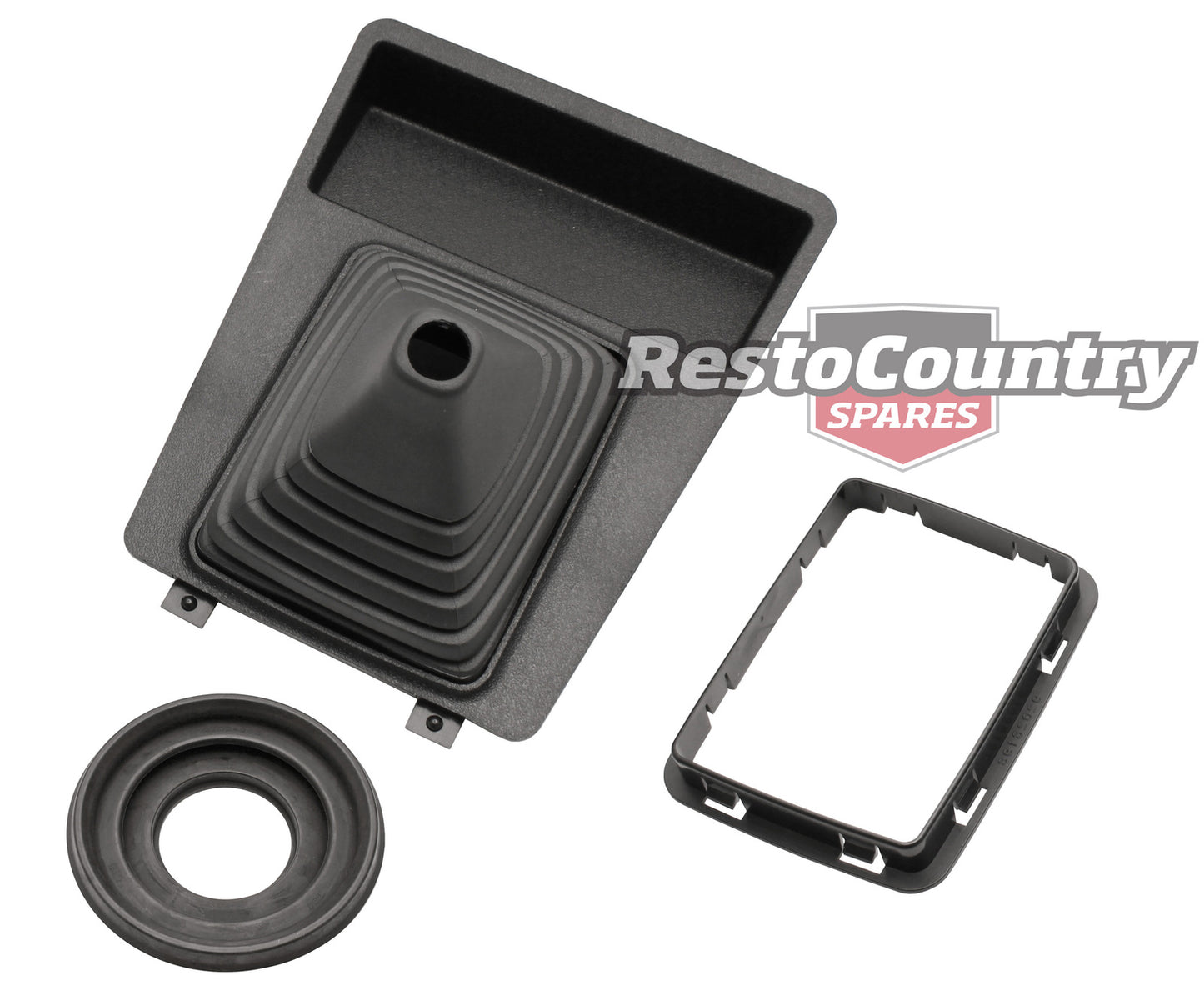 Holden Commodore UPPER +LOWER Manual Gear Shift Boot Kit VL 5spd rubber surround - kGSB1002A-z