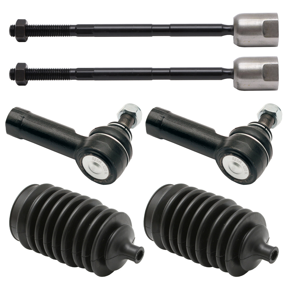 Holden Commodore Rack + Tie Rod End + Boots Kit NEW VB VC VH VK MANUAL Steering - kGXTR-29200-c