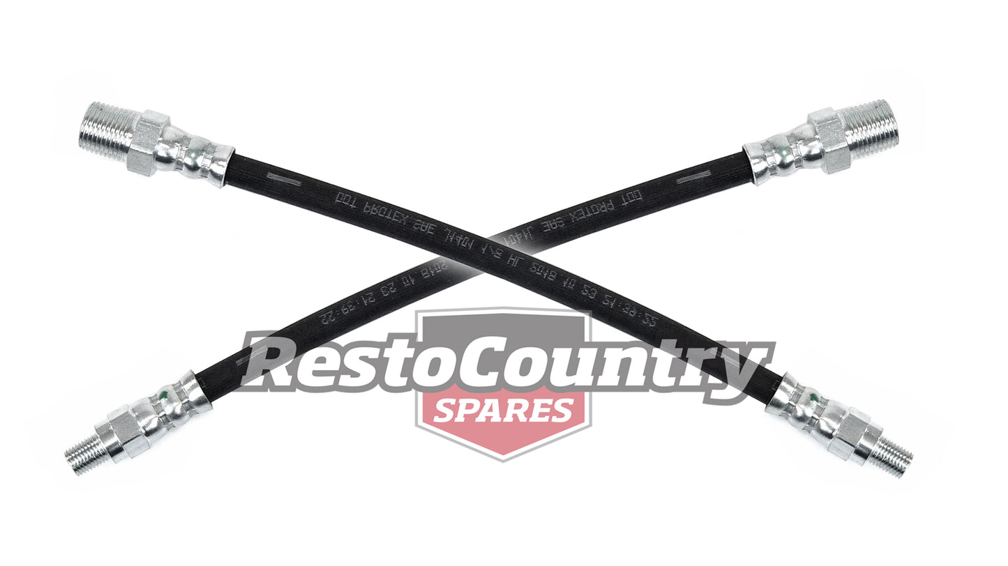 Ford Rear Disc Caliper Brake Hose PAIR XB XC XD XE rubber line hydraulic flex - kH1099x2