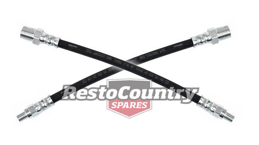 Ford Rear Disc Caliper Brake Hose PAIR XB XC XD XE rubber line hydraulic flex - kH1099x2