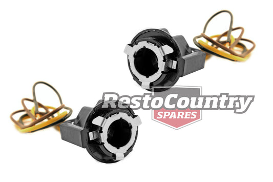 Holden Commodore Taillight Globe Socket Holder PAIR VK VL VN VP VR VQ VS plug - kH1342x2