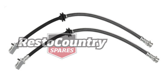 Holden Commodore Front Disc Brake Flex Hose PAIR VN VG Sedan Ute Wagon line - kH1369-a