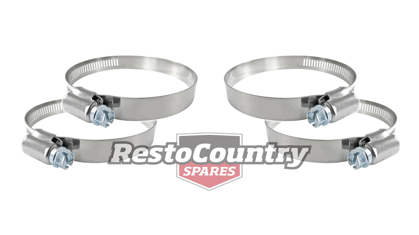 Stainless Steel Worm Band Hose Clamp x4 103 - 127mm TOP QUALITY radiator rubber - kHC103127x4