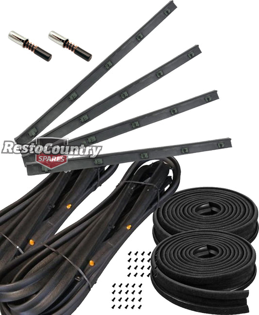 Holden Bailey Door Belt Weather Seal Strip FRONT Kit HK HT HG sedan wagon ute van - kHKTG_Frtseal_kit