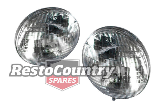 "Ford 7" SEALED Headlight PAIR Hi/Low W/O Parker XK XL XM XP XR XT XW XY XA XB - kHLA1008x2"