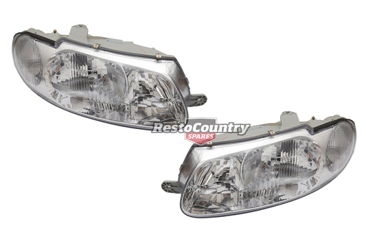 Holden Headlight + Indicator PAIR VT Commodore. WH Statesman Caprice - kHLA1027-28