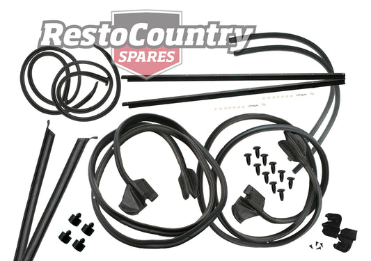 Holden Monaro Coupe Rubber Door Seal Weather Kit HQ HJ HX Left + Right belt +Cpe - kHQ_Cpe-door