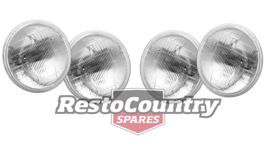 "Ford 5 3/4" SEALED Twin Headlight Kit Hi/Low Beam x4 ZA ZB ZC ZD ZF ZG ZH light - kISB5337-c"