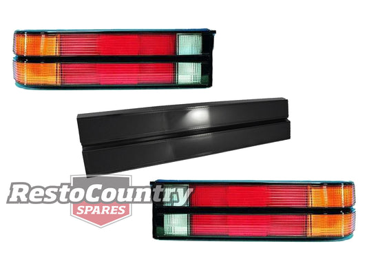 Holden Commodore VK SL Taillight + Extension Kit LEFT +RIGHT stop lens garnish - kIVH8000NJR-b