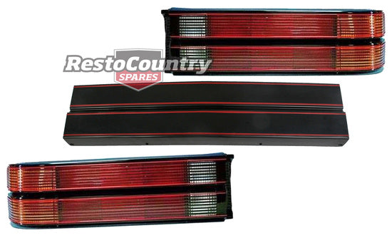Holden Commodore VK Calais Taillight + Extension Kit LEFT + RIGHT NEW stop lens - kIVH8000NP-b