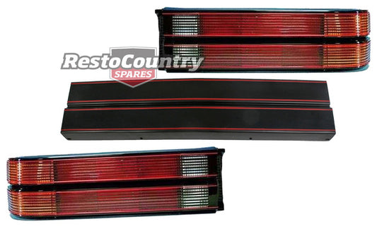 Holden Commodore VK Calais Taillight + Extension Kit LEFT + RIGHT NEW stop lens - kIVH8000NP-b