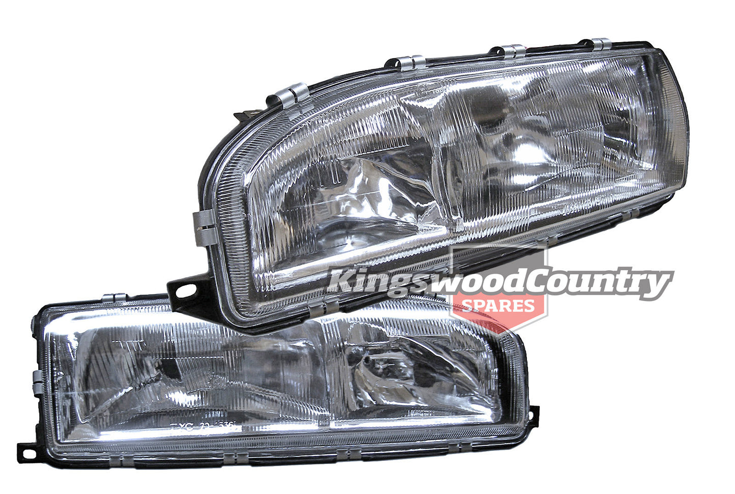 Holden Commodore VL Headlight PAIR Left + Right NEW head light Resto Country - kIVL4500N-a