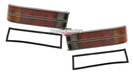 Holden Commodore Taillight PAIR L + R Sedan VL BERLINA 86-88 brake stop light - kIVL8000NCL-R