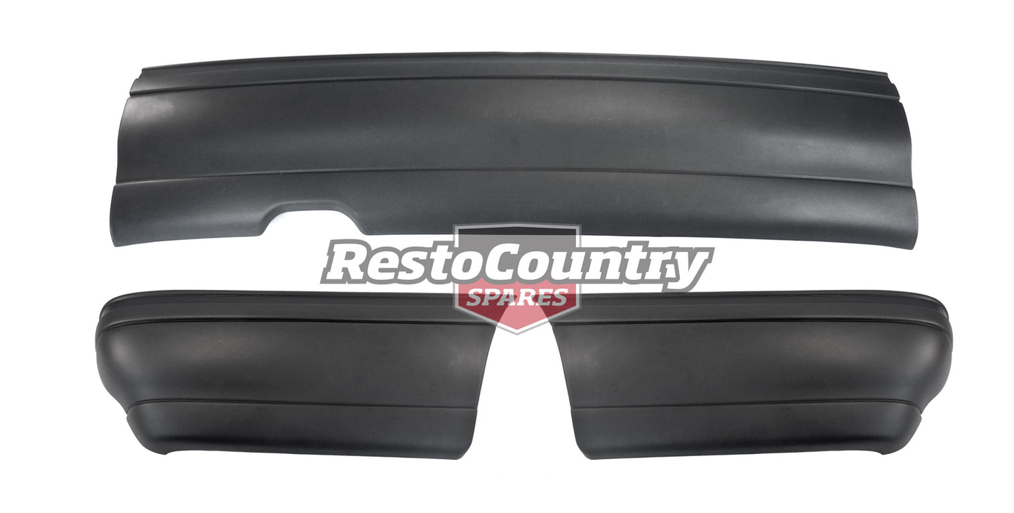 Holden Commodore REAR Bumper Bar Set x3 VN Sedan executive berlina calais grey - kIVN1525N-a