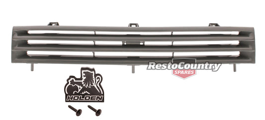 Holden Commodore Upper Front Grille Assembly Grey + Lion Badge Kit VN grill - kIVN3500N-a