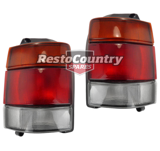 Holden Commodore Taillight Pair Smokey VN VG VP VR VS Ute Wagon 88-97 tail light - kIVN8000NXR-a