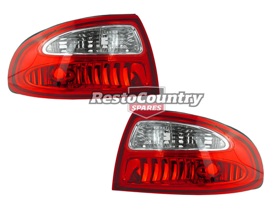 Holden Commodore Taillights x2 PAIR Sedan VX 00-02 Acclaim Executive S SS light - kIVX8000NBL-a