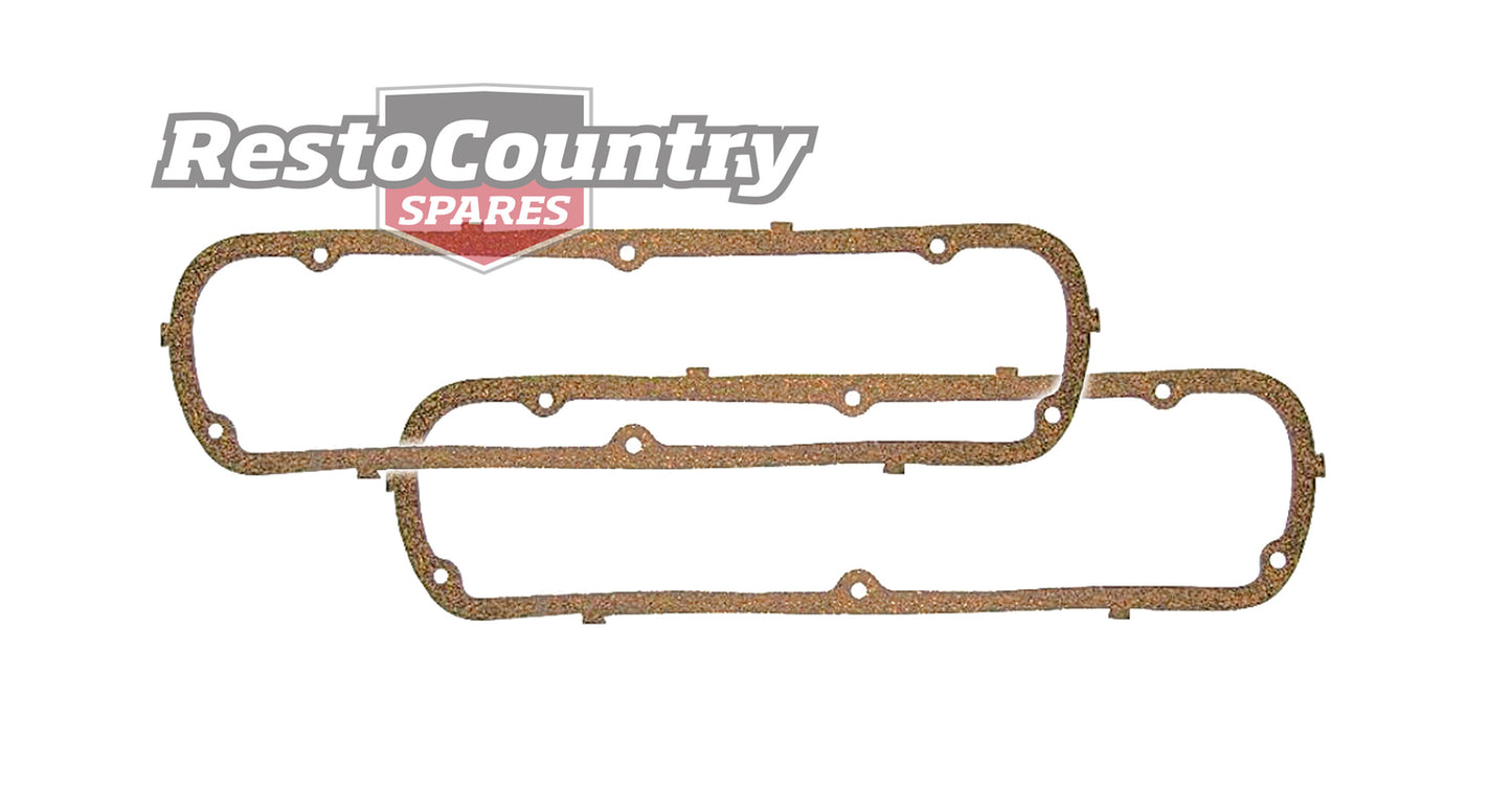 Ford V8 Cork Rocker Cover Gasket 302 Windsor PAIR x2 XR XT XW XY XA XB XC XD XE - kJM400Px2
