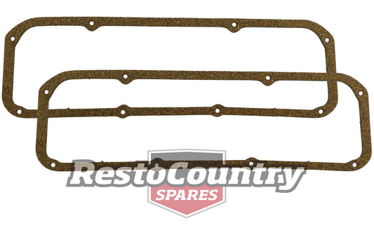 Ford Cleveland CORK V8 Rocker Cover Gasket x2 302 351 F1OO F250 F350 BRONCO 1974 1985 - kJM506x2c