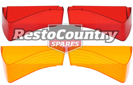 Holden Rear Brake + Indicator Lens Kit Left+Right HD All - HR Ute/Panel Van tail - kLRS1007-b