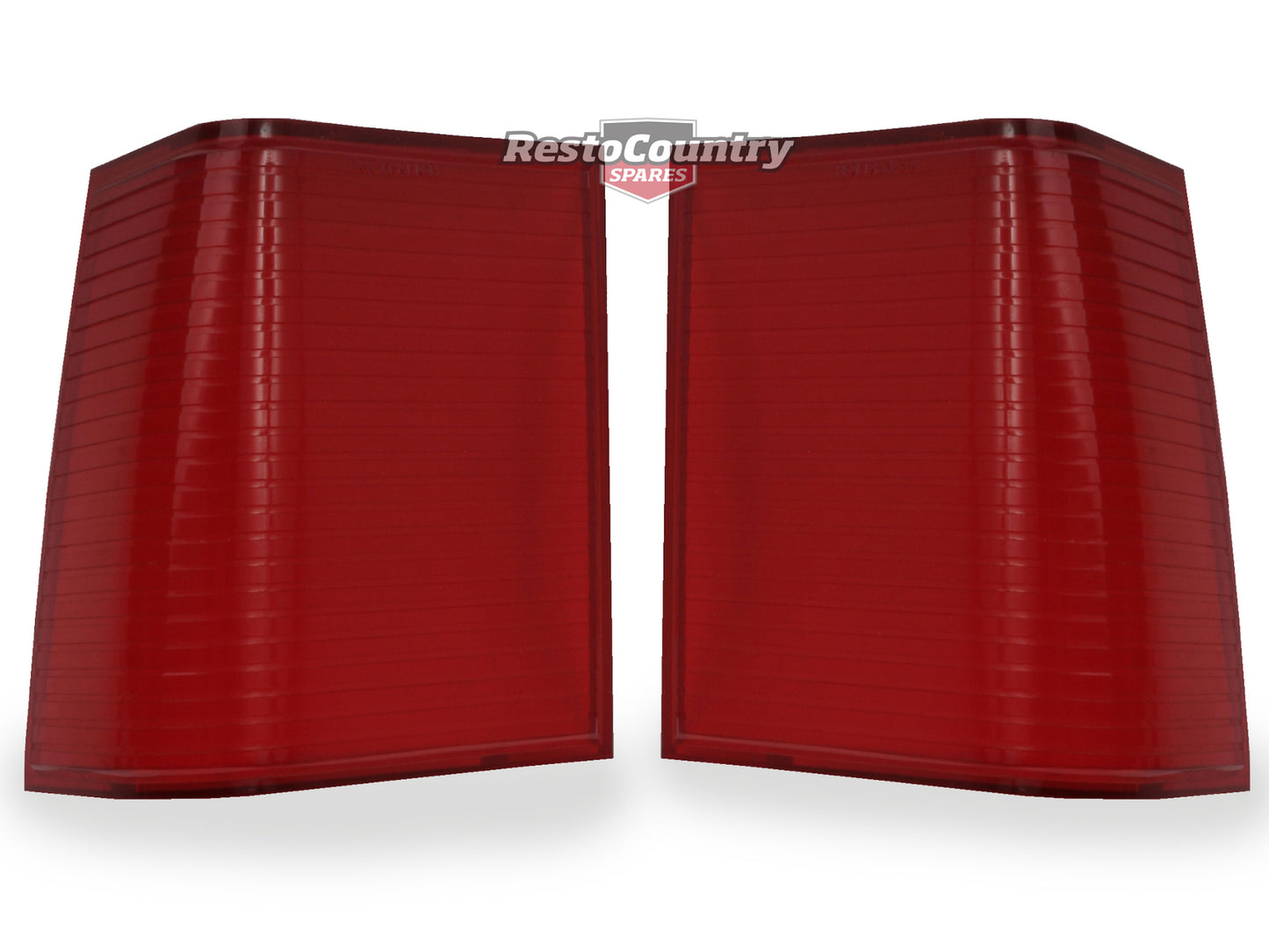 Holden Brougham Taillight Lens PAIR HK HT HG x2 tail light brake indicator - kLRS1021-1021A
