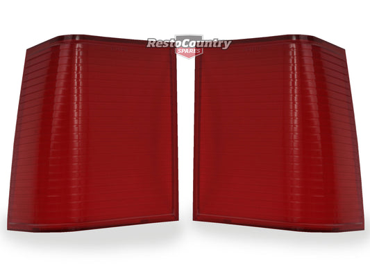 Holden Brougham Taillight Lens PAIR HK HT HG x2 tail light brake indicator - kLRS1021-1021A