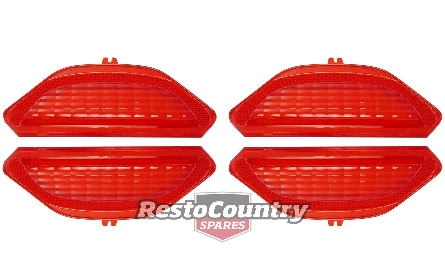 Ford Brake Taillight Lens SET x2 XT LEFT + RIGHT stop tail light lamp - kLRS2005x4