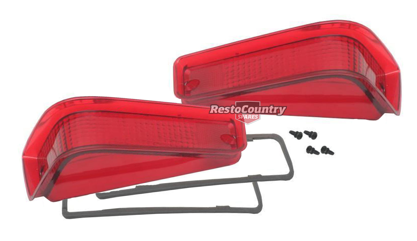 Ford Brake Taillight Lens +Gasket Pair XY LEFT +RIGHT light brake stop indicator - kLRS2009x2