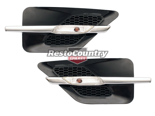 Holden Commodore VZ SS Side Indicator Fender / Guard Vent Insert Set - kLSM1011L-R