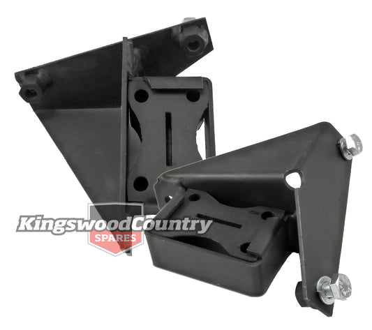 Holden Torana LH LX Exhaust Mount Rubber Hanger + Bracket V8 Pair - kMAX018-19