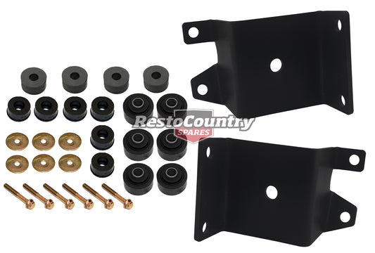 Holden One Tonner Rear Cabin Brackets + Body Mount Kit HQ HJ HX HZ WB ute cab - kMAX115-a