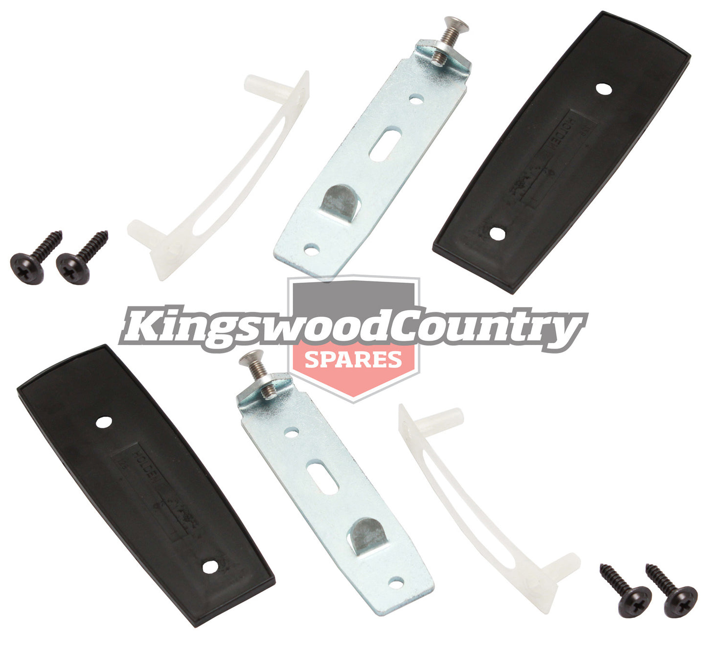 Holden Mirror Mounting LEFT +RIGHT Kit HQ HJ HX HZ WB LH LX UC stalk gasket - kMM1001x2