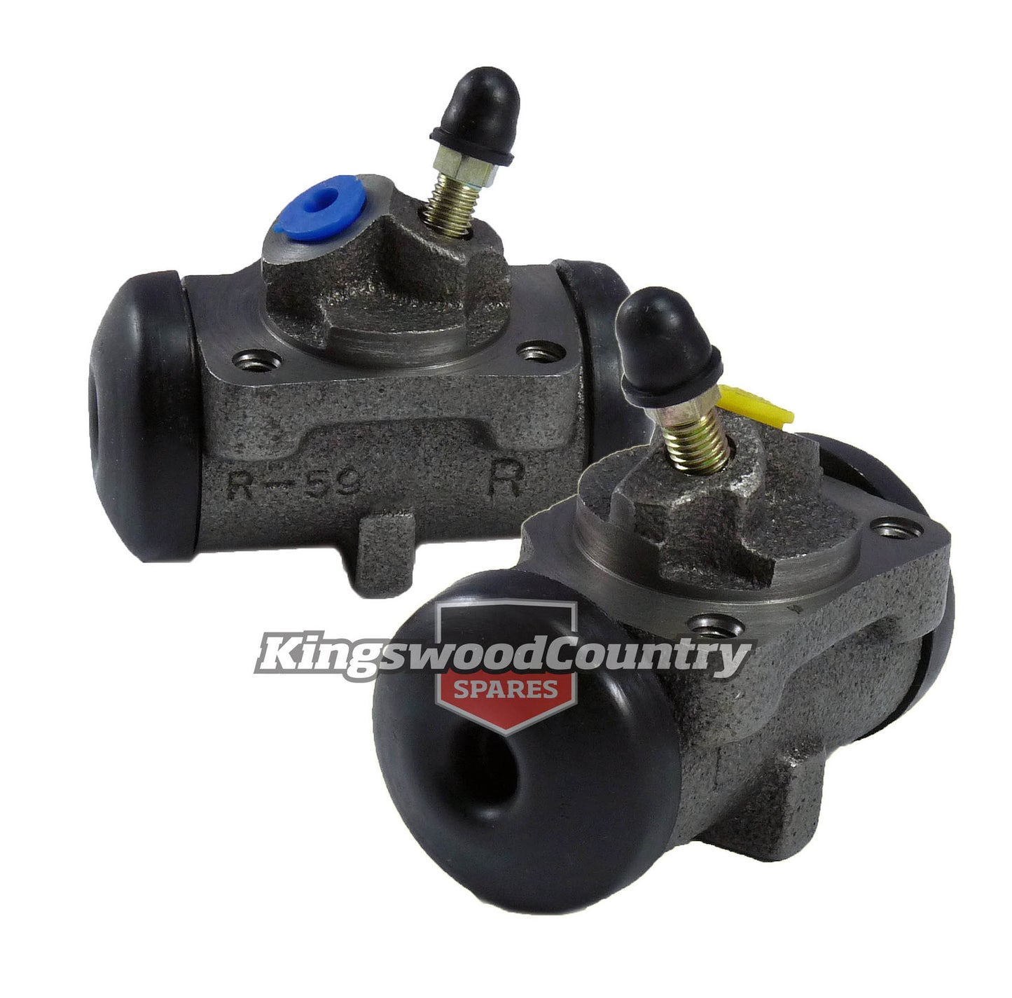 Holden FRONT Brake Drum Wheel Cylinder PAIR HK HT HG HQ HJ LC LJ 1.125in (28.57mm) - kP5672-73x2