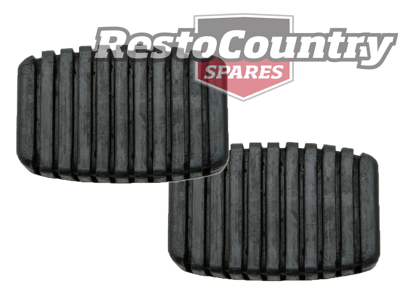 Holden Brake + Clutch Pedal Pad x2 EJ EH Manual rubber pads foot - kPP1003x2