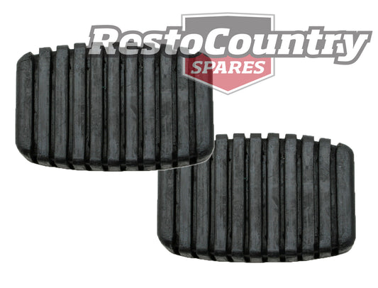 Holden Brake + Clutch Pedal Pad x2 EJ EH Manual rubber pads foot - kPP1003x2