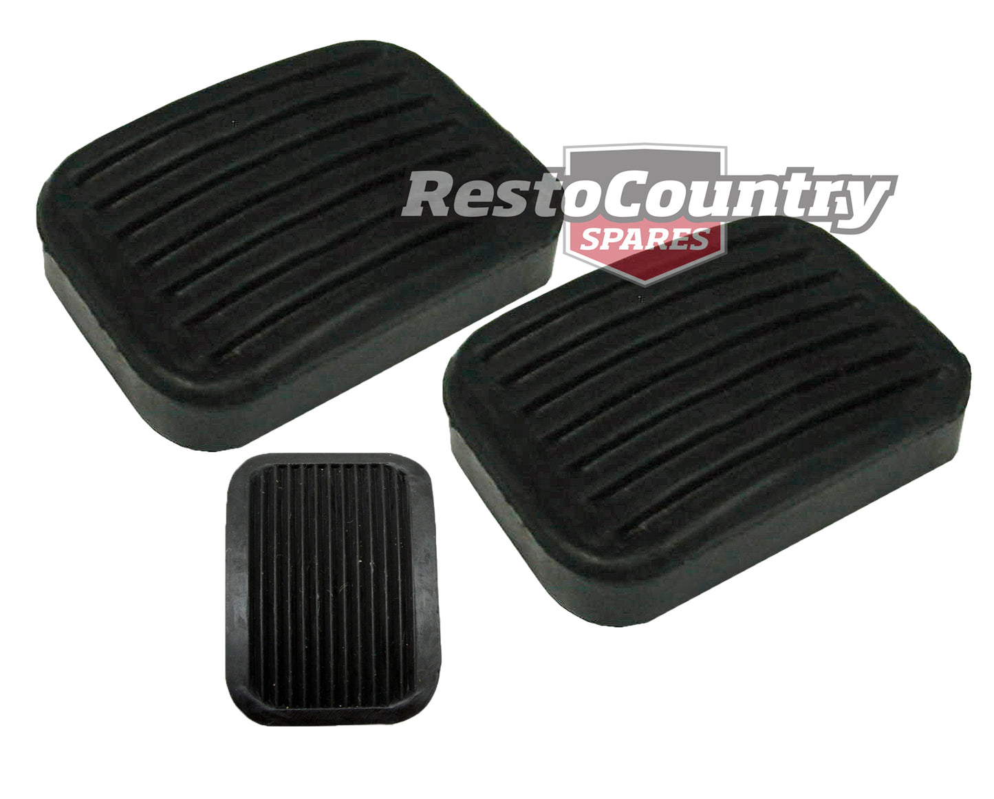 Holden Torana Brake / Clutch Pedal Pad +Handbrake Foot Pedal Rubber LH LX UC x3 - kPP1007-1030x3