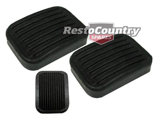 Holden Torana Brake / Clutch Pedal Pad +Handbrake Foot Pedal Rubber LH LX UC x3 - kPP1007-1030x3