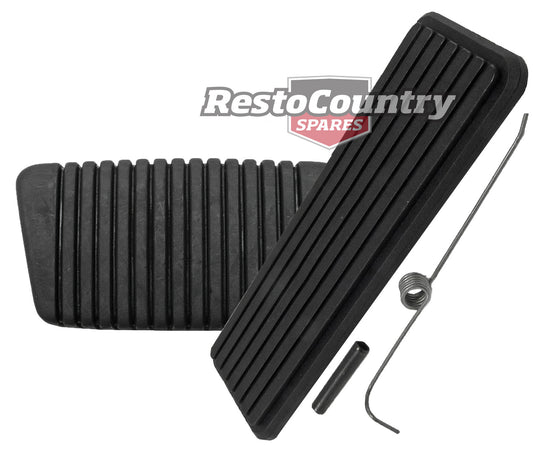Holden Accelerator +Auto Brake Pedal Pad kit HQ HJ HZ HX WB LJ LH LX UC VB-VZ 6cyl V8 - kPP1162-AP1004_a