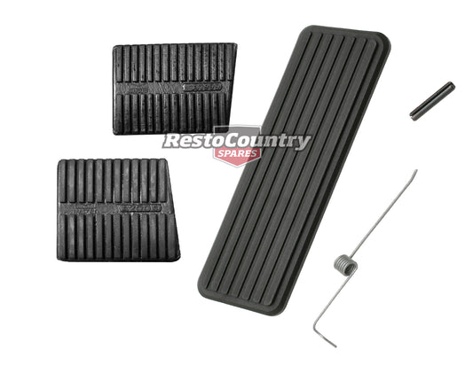 Holden Commodore Clutch +Brake +Accelerator Pedal Pad VB VC VH VK VL rubber - kPP1999-04-04a