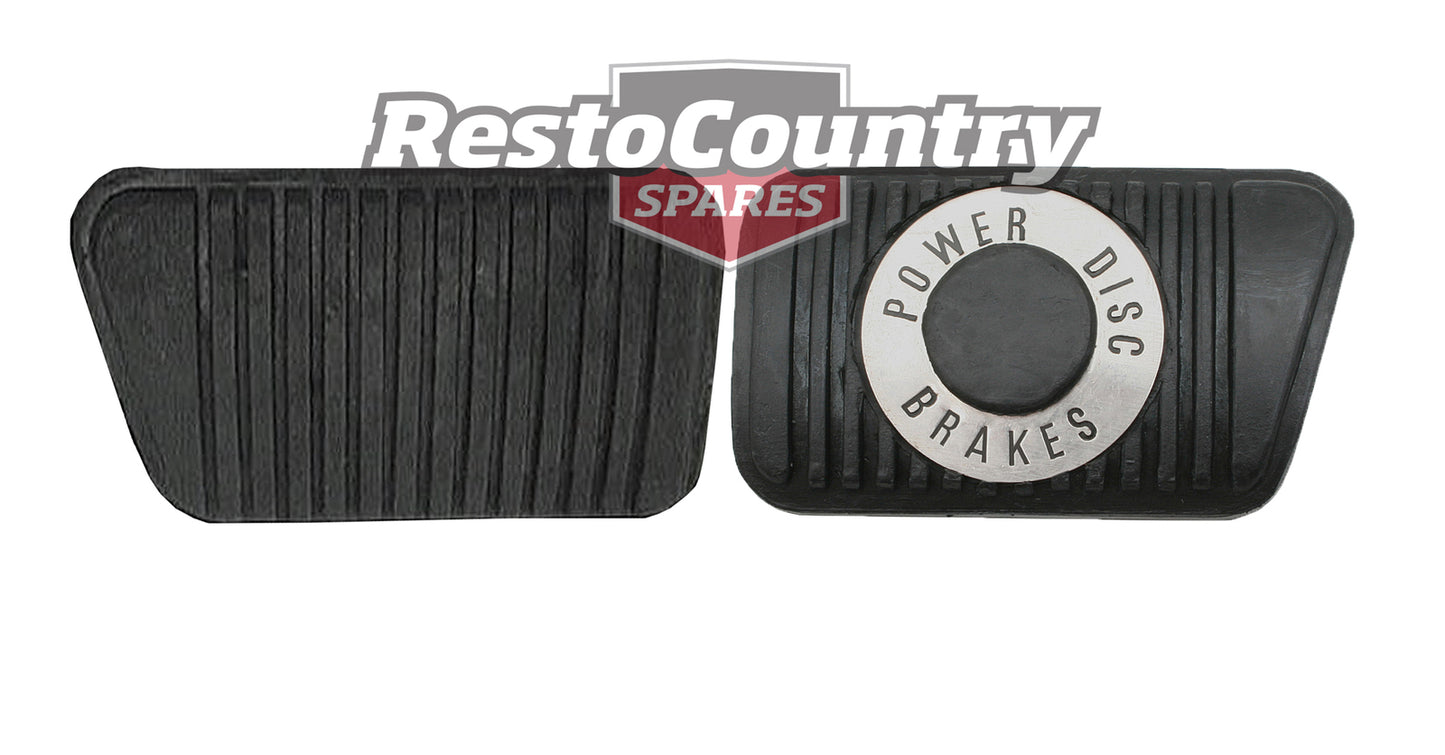 Ford Clutch +DISC Brake Pedal Pad x2 XR XT XW XY XA XB XC XD XE XF ZA-ZD Manual - kPP2002-2005