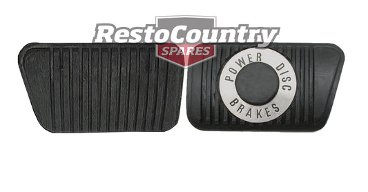 Ford Clutch +DISC Brake Pedal Pad x2 XR XT XW XY XA XB XC XD XE XF ZA-ZD Manual - kPP2002-2005
