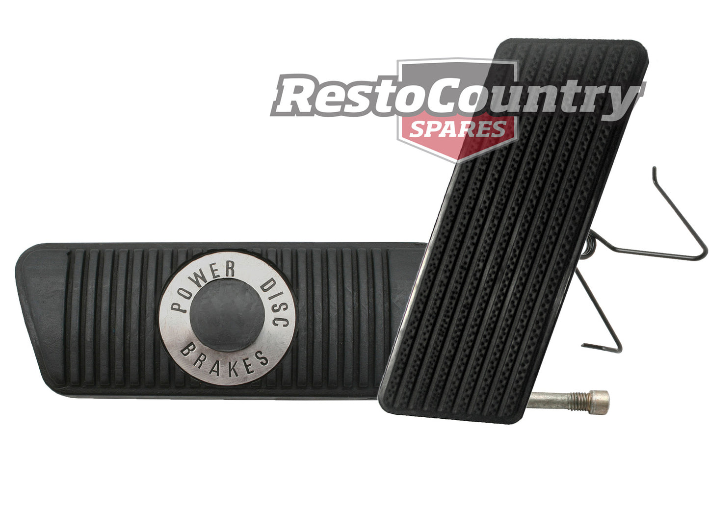 Ford Accelerator +Brake Pedal Pad AUTO - POWER DISC BRAKES ZA ZB ZC ZD ZF ZG ZH‚Äö√Ñ√£ - kPP2014-c
